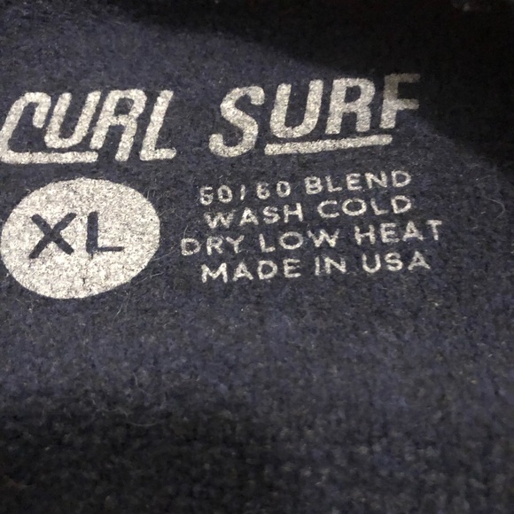 SURF SHOP Surf California Sweatshirt XL - Picture 4 of 4